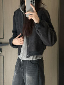 HUAYILING | Korean Style Loose Fashionable Short Jacket Outwear