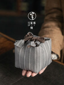 Tea Utensil Storage Bag Portable For Outdoor Use