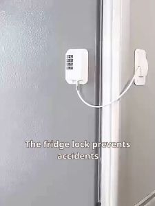 Refrigerator Fridge Freezer Door Lock With Password Proof Refrigerator Door Lock For Kitchen Refrigerator Cabinets And Drawers
