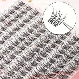 120pcs Eyelash 10 Rows 8-16mm  Ultra Thin Natural to Dramatic Styling，Reusable Cluster Extension Suitable for Beginners