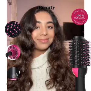 iBeauty Hot Hair Blow Auto Rotating Air Styler - 3in1 Catok HairDry & Curler