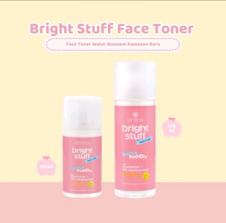 ❤Afnansa❤ Toner face mist Bright Stuff Emina ~ toner emina