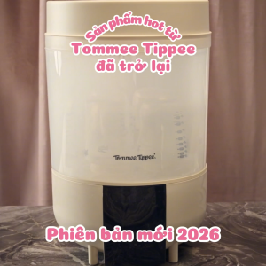 Máy Tiệt Trùng Hơi Nước & Sấy Khô Siêu Tốc Tommee Tippee – Sạch Sâu Khô Nhanh