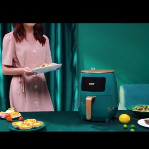 5L Air Fryer Full Automatic Intelligent Multi-functionKitchen Essential Appliances 空气炸锅