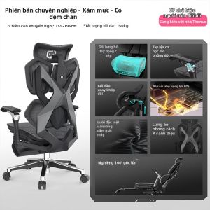Ghế Massage Chơi Game Ergonomic Có Sưởi Ấm
