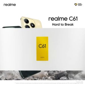 Realme C61 8GB+128GB (50MP AI Camera | 90Hz Eye Comfort Display | 7.84mm Ultra Slim Design | Powerful Octa-core Chipset |