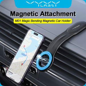 Vyvylabs M01 Magnetic Car Mount Phone Holder Bending Foldable One-second Operation for Center Control Dashboard