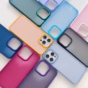 983 Matte Crome Lens Case for Xiao Mi Redmi 13 Casing Cover