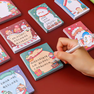50Sheet/book Sticky Note Memo Paper Post-It Cartoon Christmas Student Writing