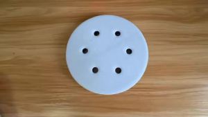 6 Inch 150mm 6-Hole Soft Interface Pad Hook And Loop Sanding Disc Buffer Sponge Interface Cushion Pad For Backing Pad Tools