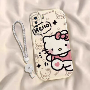 Oppo A91 Phone Case Womens Version Nine One New Model PC PM00 Kitty Cat Silicone Protective Cover Simple Cartoon Anti-Fall Fashion Lens Full Wrap Soft Shell