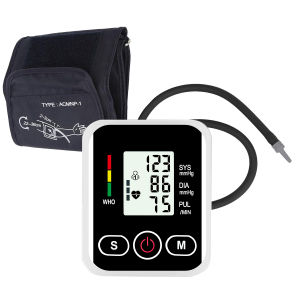 Digital Upper Arm Blood Pressure Monitor Home Heart rate Meter Machine BP Tonometer arm-cuff Measuring Automatic