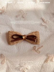 Handmade Pet Hair Clips Headwear Decorative BB Clips for Maltese Yorkie Chihuahua Bichon Universal Pet Accessories