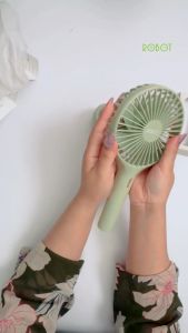 Kipas Angin Mini ROBOT Mini Fan RT-BF17 ( Berfungsi sebagai Powerbank 2000mAh ) Garansi Resmi 1 Tahun