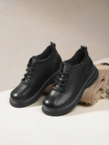 Reddragonfly | Insulated Leather Shoes for Middle-aged and Elderly Women