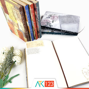 Buku Tulis / Catatan / Agenda / Jurnal / Notebook / Diary / Journal Aesthetic / Esthetic / Classic / Vintage Hardcover A5 NBMR-A