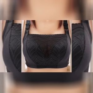 KL READY STOCK (36BCD-44BCD) Full Cup Coverage Non-wired Adjustable Straps Plus Size Bra  B103