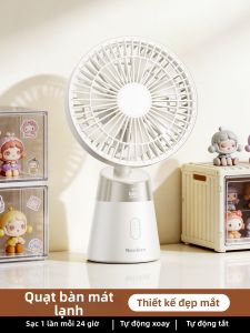 Nengshi | Quạt Bàn Điều Chỉnh Được Sạc USB Dùng Lâu