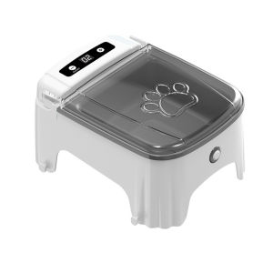 Motion Sensor Automatic Cat Feeder Auto Lid Dustproof Timed Pet Food Bowl for Cats and Small Dogs