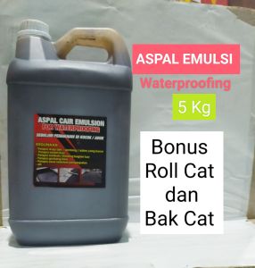 Aspal Emulsi For Waterproofing 1 Kg  5 Kg dan 20 Kg