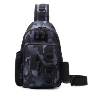 Mens Fishing Chest Bag Tactical Molle Waist Bags Travel Hiking Single Shoulder Backpack Outdoor Climbing Hunting Rig Fanny Pack