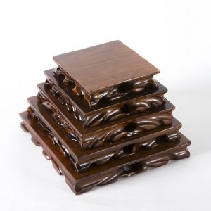 Square Wooden Display Base