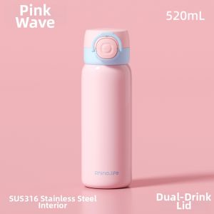 Rhino.life | Insulated Leakproof Portable 316 Stainless Steel Tumbler 520ml