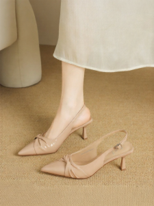 Josiny | Pointed Fine Heel Elegant French Style Shoes