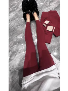 Magic Shark Skin Yoga Pants Womens Spring Autumn Thin New Style Outerwear Strong Abdomen Control Slimming Nine-Piece Pants