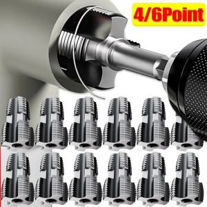 ที่เปิดรูในท่อน้ำ4/6จุดอเนกประสงค์ท่อประปาที่เปิดรูเกลียวภายในสว่านไฟฟ้าเครื่องมือเคาะหกเหลี่ยม