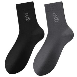 Tất nam MiiOW vải cotton dài đến bắp chân kháng khuẩn khử mùi