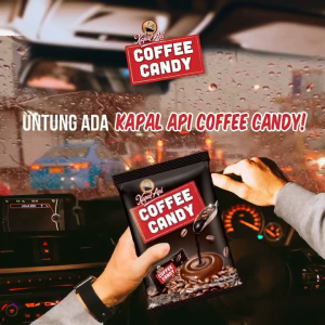 Kapal Api Coffee Candy Permen Kopi Black Coffee 125gr