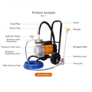 3800W เครื่องพ่นสี, เครื่องพ่นสีไฟฟ้า, เครื่องพ่นสีแรงดันสูง, กาพ่นสี, พ่นสีพ่นสี, เครื่องพ่นสีหลังคา