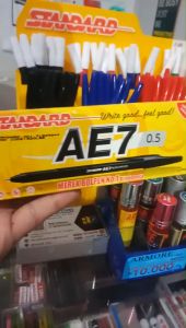 Bulpen Standard AE7 0.5 Satu Pack/Bolpoin Standard AE7