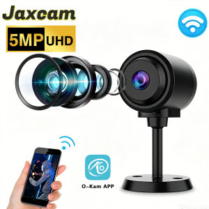 5MP Indoor Mini Security Camera 2.4G WiFi 2-Way Talk Motion Detection Alerts Night View CCTV Baby Monitor Surveillance Video Cam