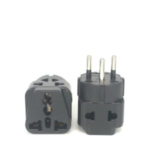 Universal AU US EU UK To Israel Plug Adapter Travel Adapter 1 To 2 Electrical Socket Palestine Israel Plug Converter AC Outlet