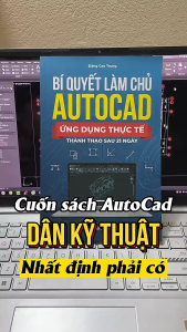 Sách Autocad Xuất Bản Chính Hãng Ứng Dụng Thực Tế In MàuTặng Kèm Video Hướng Dẫn