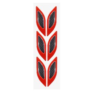 For Xiaomi M365 1S Pro for Mi3 Electric Scooter Body Reflective Warning Stickers Night Safety Strips Carbon Fiber Parts
