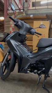 ตะแกรงหลังมอเตอร์ไซค์พร้อมถาดสไลด์