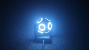Moving Ball Zetapro Lighting Single Ball 8 Planet LED Beam Laser Disco