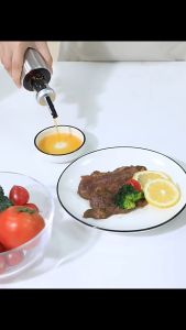 *BEST SELL*NEW 2024 300ML Oil Dispenser Bottle - Glass Oil Bottle for Kitchen Soy Sauce Dispenser for BBQ Salad Kitchen Baking Roasting Frying. Botol Dispenser Minyak 300ML - Botol Minyak Kaca untuk Dapur Dispenser Kicap untuk BBQ Salad 300ml玻璃控油壶