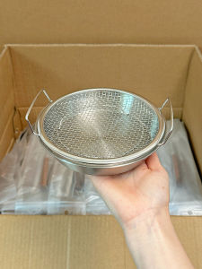 BaiChangJia Home Use 304 Stainless Steel Steamer Rack for Steamed Buns Breathable Tray No Water Accumulation Oil Drain Dish