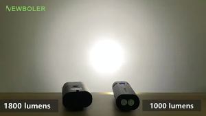 1800 Lumen จักรยานไฟหน้าชุด USB 4000MAh LED หลอดไฟหน้าพร้อมฮอร์นจักรยานไฟติดรถจักรยาน