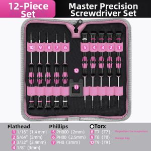 Precision Screwdriver Set For Eyeglass Repair