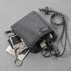 Mini EDC Neck Wallet Coin Purse for Men and Women to Travel Suitable for Storing Keys Cards Earphone and Cash