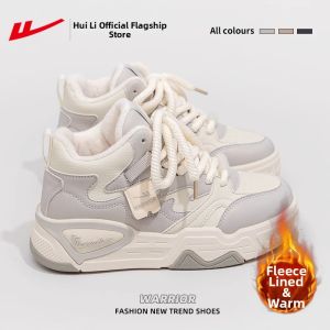 Warrior | High Ankle Fleece Lined Womens Sneakers