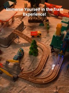 Mideer Train Track Building Blocks with Sensor Sound - Urban Adventure