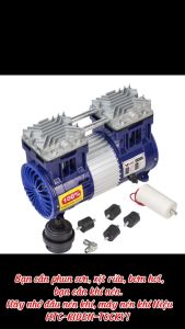 Đầu máy nén khí không dầu motor đồng 600W 1hp 1450v/phút HTC khí sạch không ồn HTC600HD