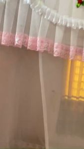 Mùng ngủ 3 mặt diềm Màn ngủ tuyn lạnh thái cáo cấp