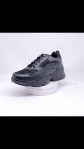 FIURI - PRO ATT - LIP 504 33-40 FULL HITAM - SNEAKERS BERTALI KANVAS SOL KARET PEREMPUAN - SEPATU KETS TRENDY WANITA DEWASA - SEPATU CASUAL KERJA KULIAH SEKOLAH SD SMP SMA BERTALI CEWEK MURAH PROMO DISKON BONUS KAOS KAKI